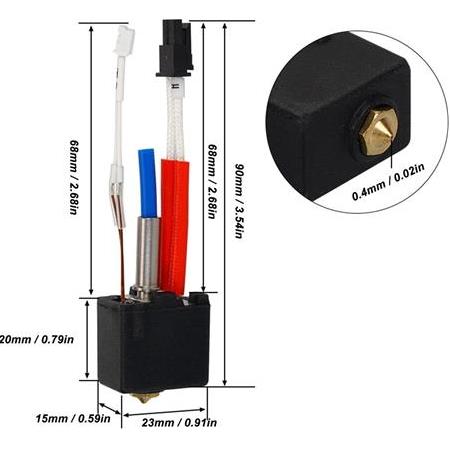 Anycubic Kobra 2 Serisi Hotend