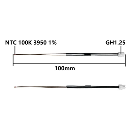 Bambulab X1-X1c Uyumlu Termistör 3950 100K Ntc